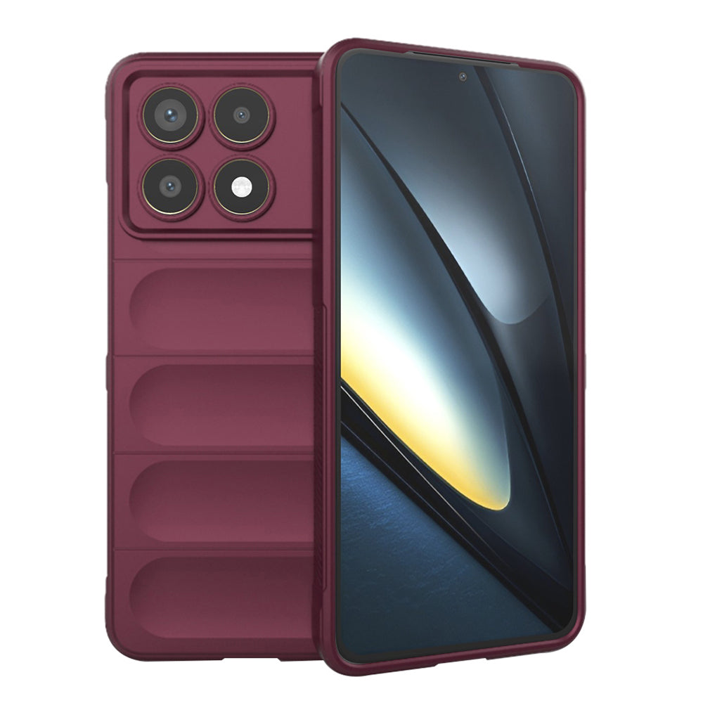 Techsuit - Magic Shield - Xiaomi Poco F6 Pro - Bordeaux