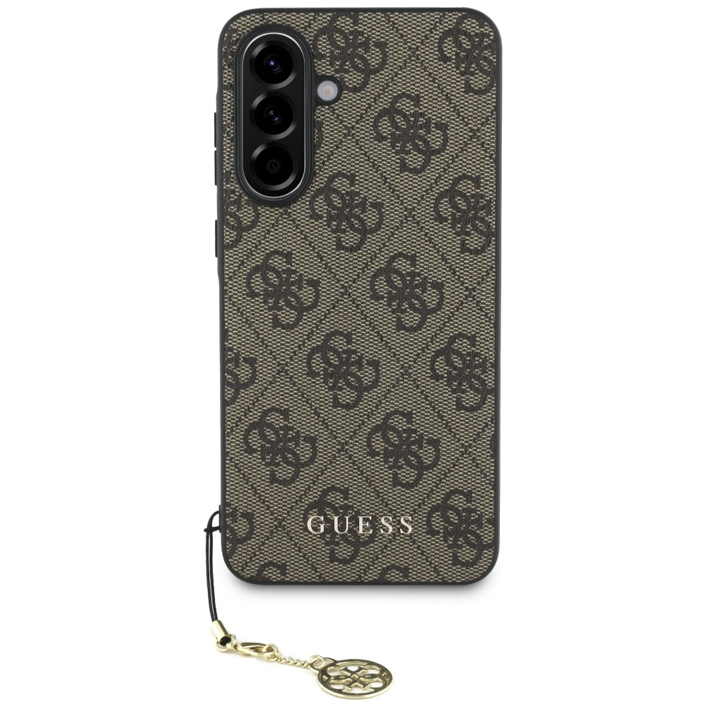 Guess - Hardcase 4G Charm (GUHCSA36GF4GBR) - Samsung Galaxy A36 5G - Brown