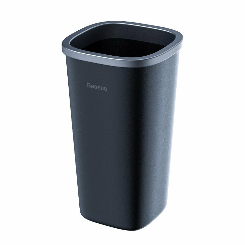 Baseus - Trash Can (CRLJT-A01) - for Car/Desk with 90 Garbage Bags, Multipurpose, Mini Size, 800ml - Black
