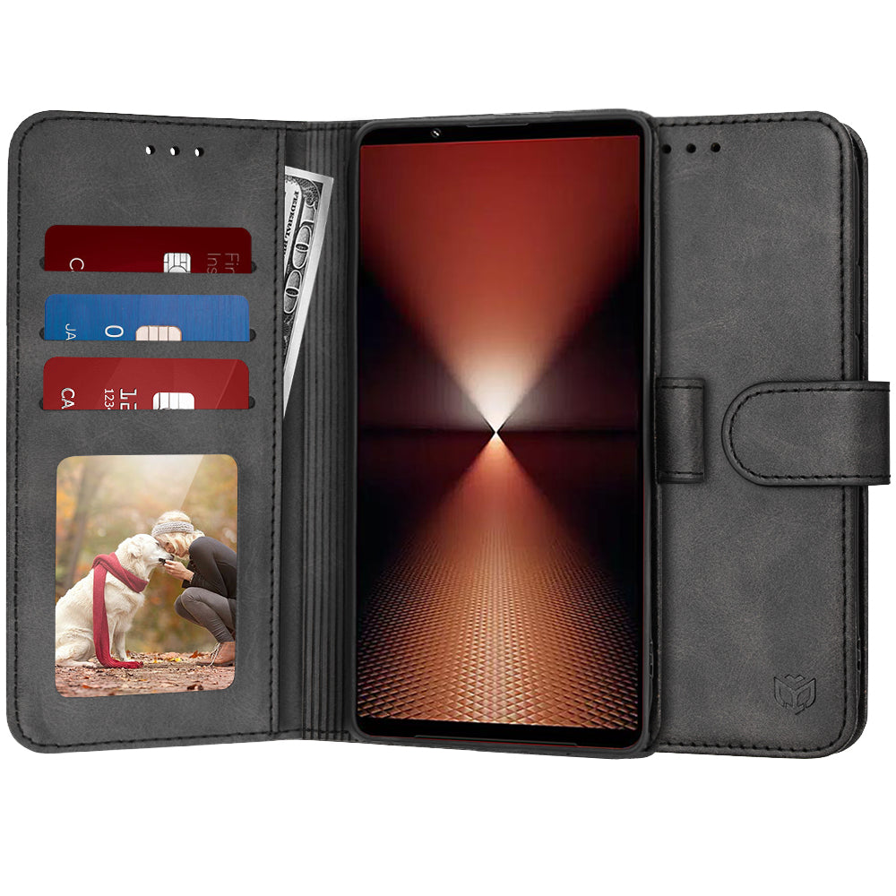Techsuit - Diary Book - Sony Xperia 1 VI - Black