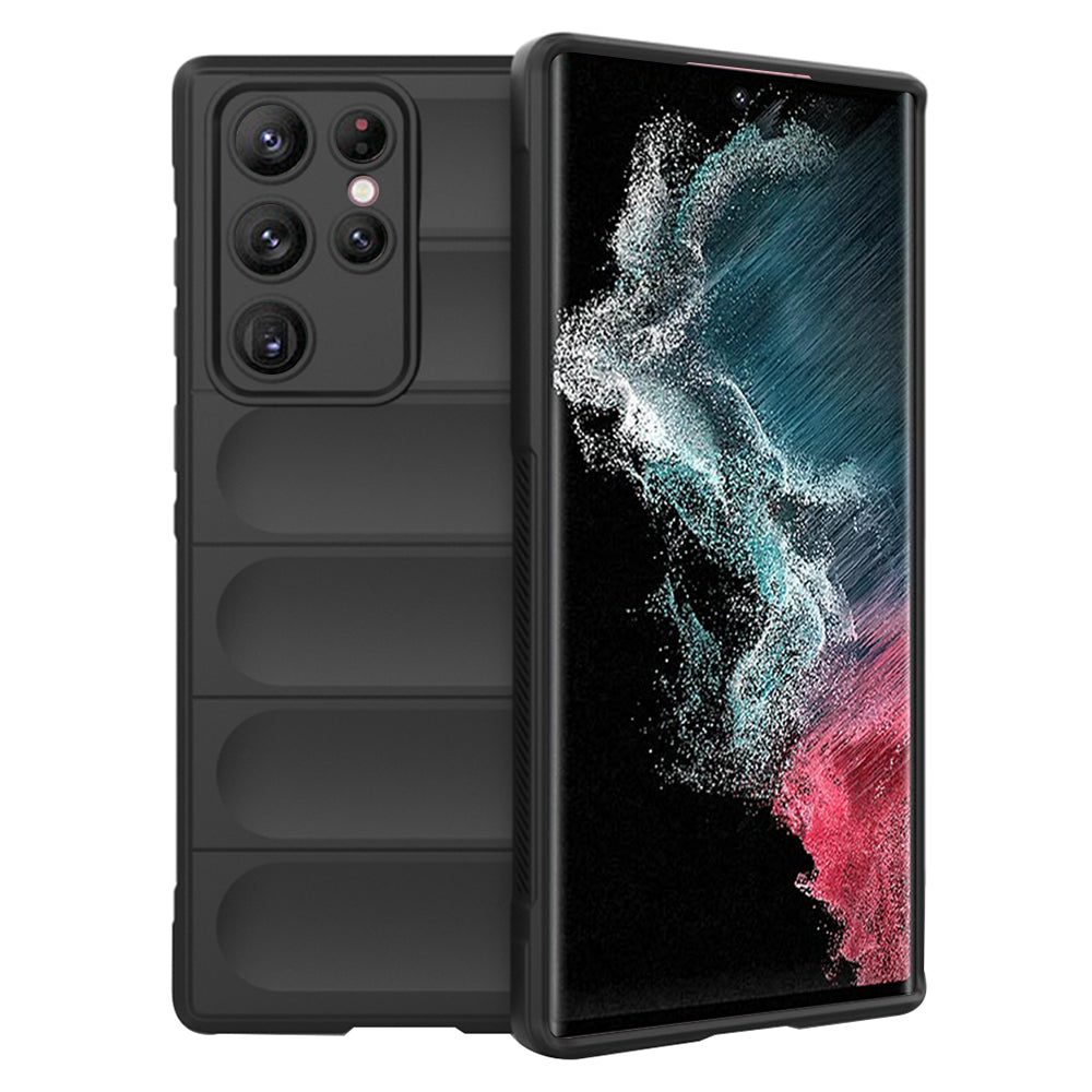 Techsuit - Magic Shield - Samsung Galaxy S22 Ultra 5G - Black