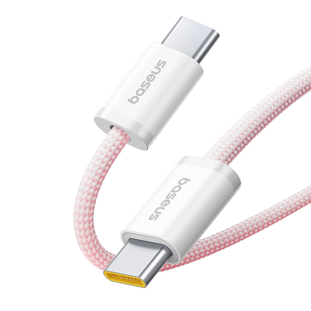 Baseus - Data Cable Dynamic 4 Series (P10381400411-01) - Type-C, Fast Charge, 100W, 480Mbps, Smart Chip, 2m - Pink