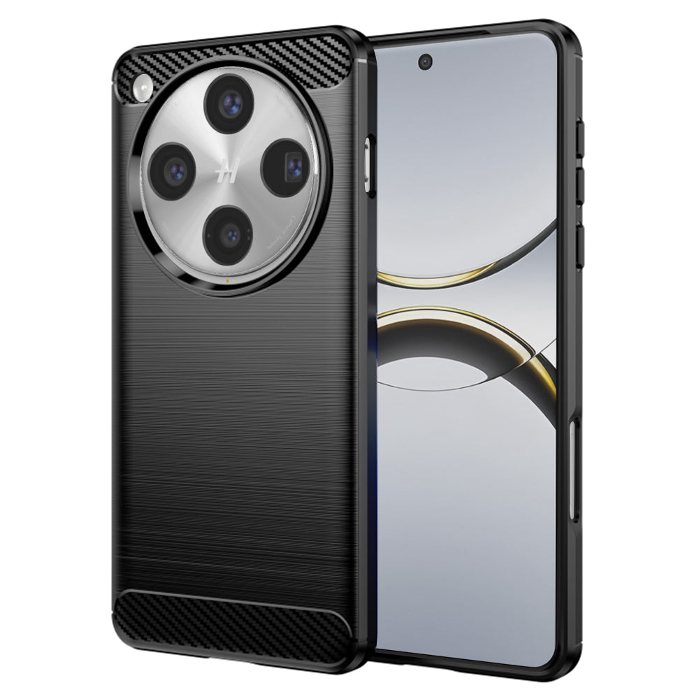 Techsuit - Carbon Silicone - Oppo Find X8 Pro - Black