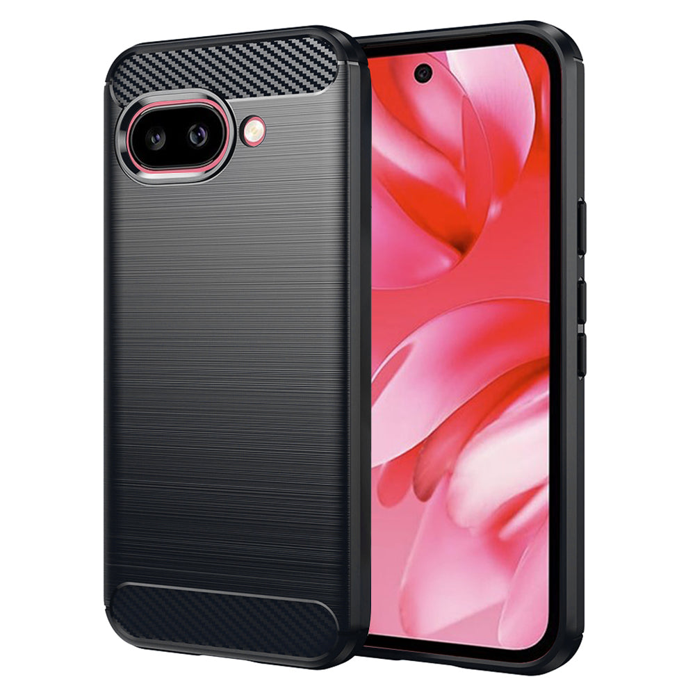 Techsuit - Carbon Silicone - Google Pixel 9a - Black