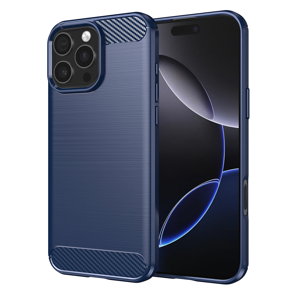 Techsuit - Carbon Silicone - iPhone 16 Pro Max - Blue