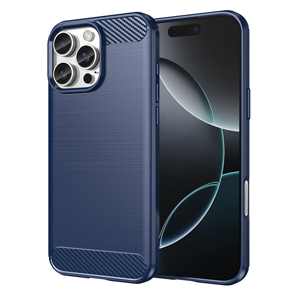 Techsuit - Carbon Silicone - iPhone 16 Pro - Blue
