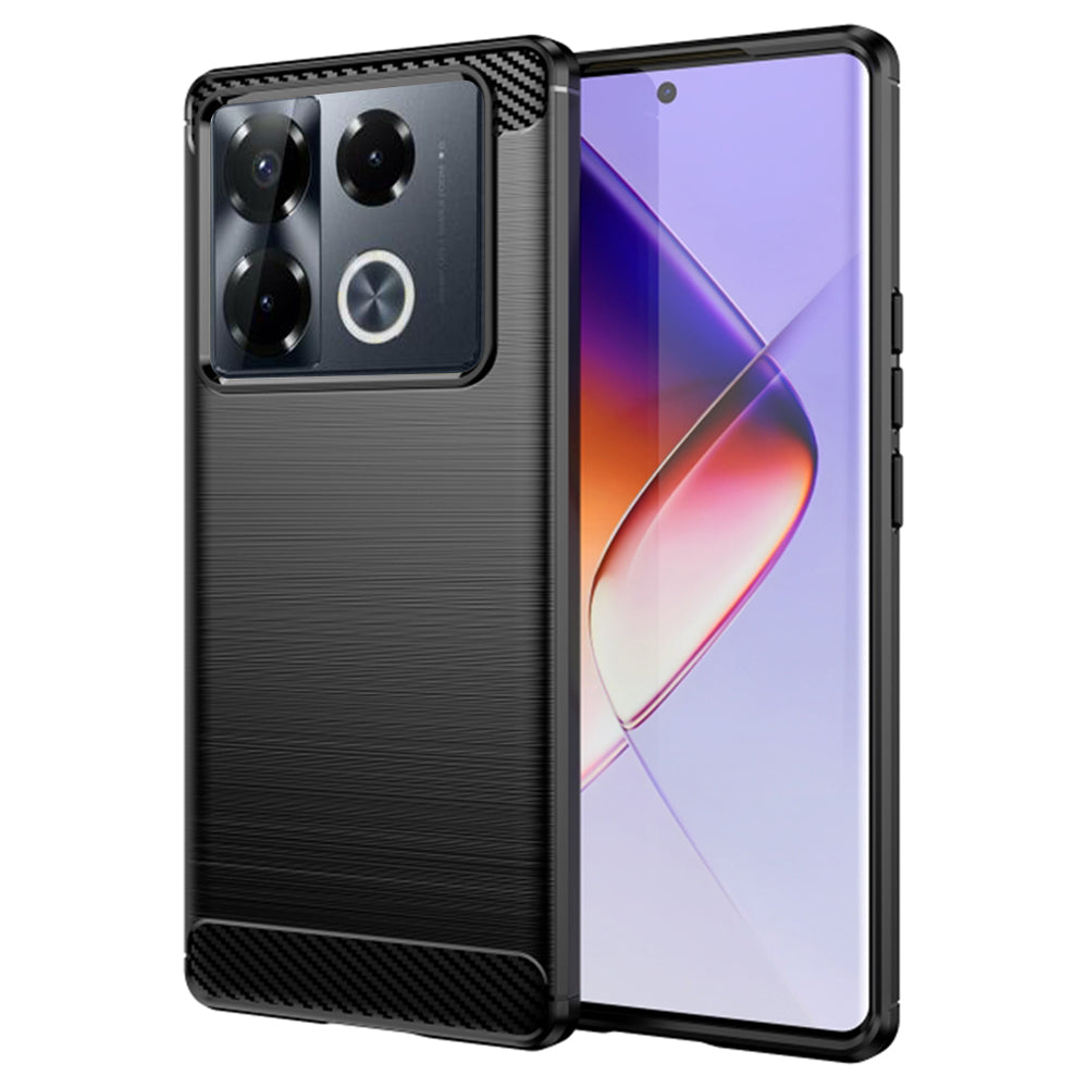 Techsuit - Carbon Silicone - Infinix Note 40 Pro+ - Black