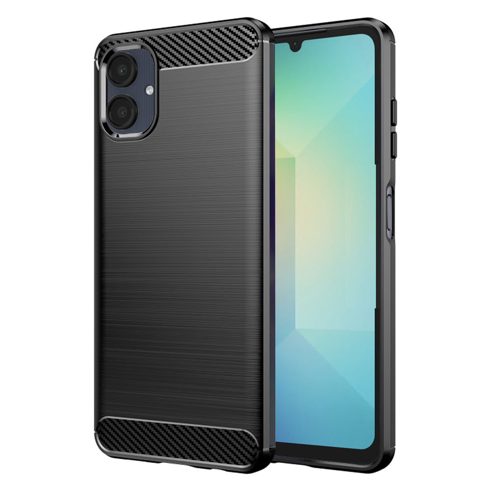 Techsuit - Carbon Silicone - Samsung Galaxy A06 - Black
