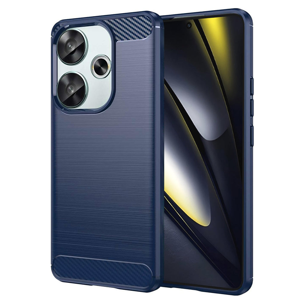 Techsuit - Carbon Silicone - Xiaomi Poco F6 - Blue