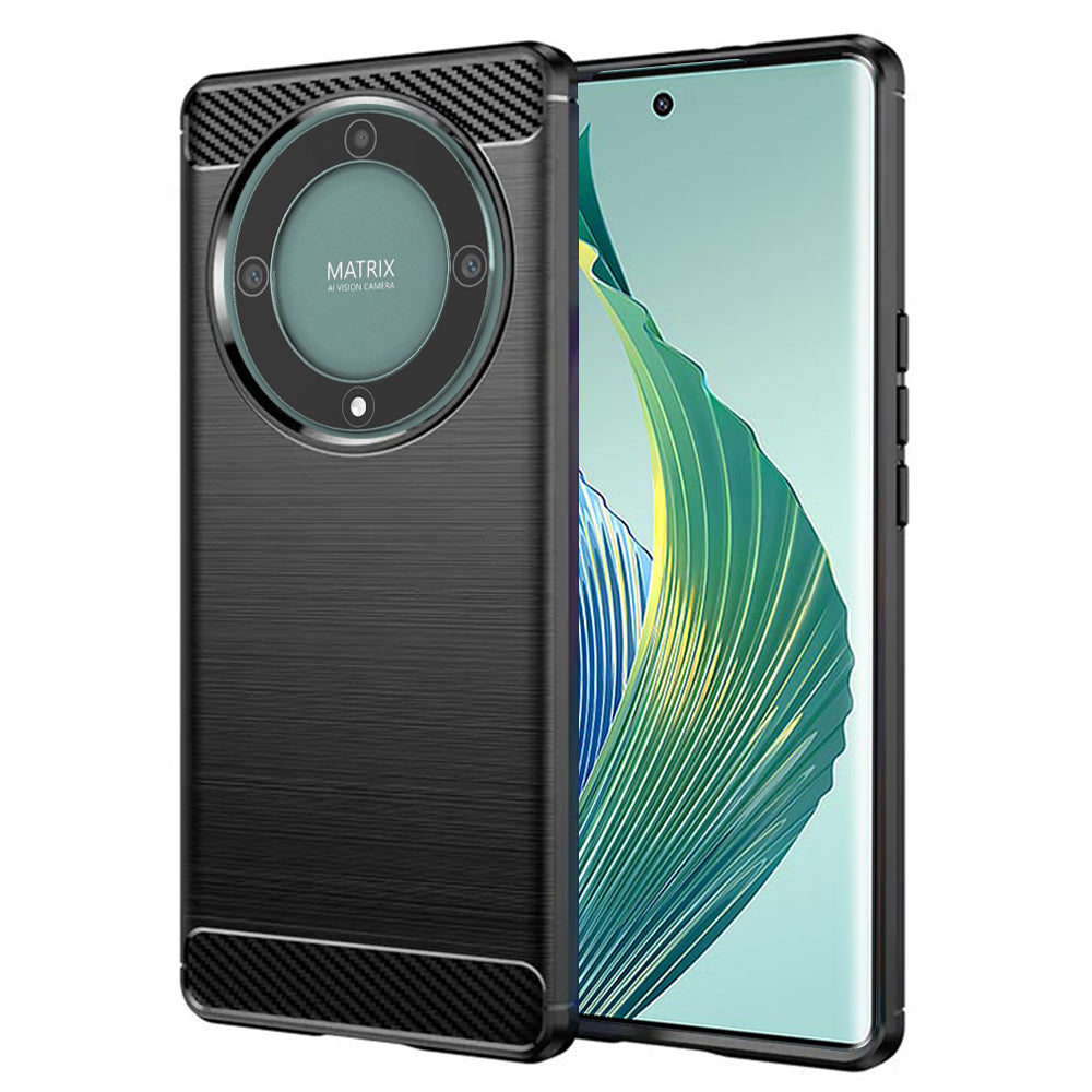 Techsuit - Carbon Silicone - Honor Magic5 Lite - Black