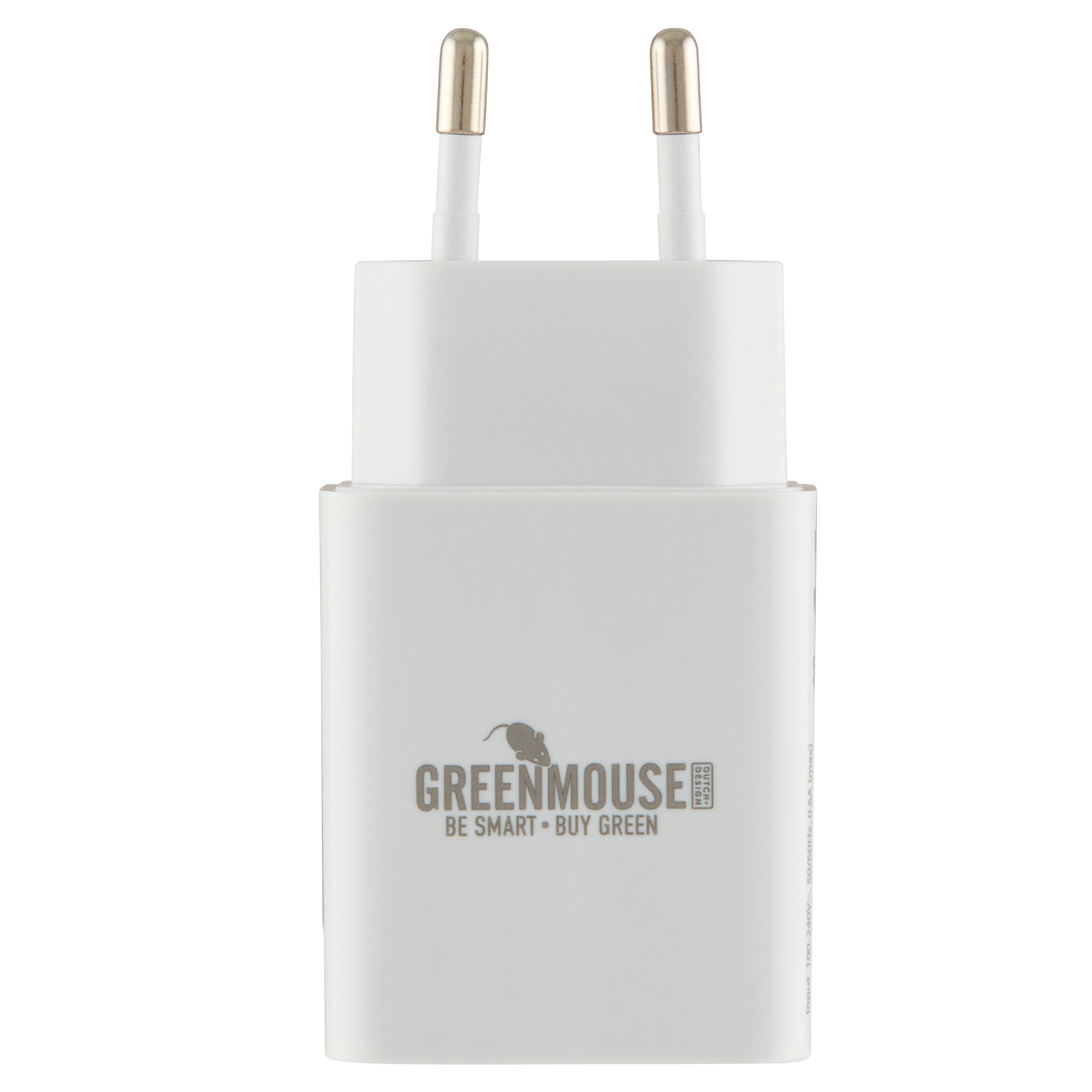 Greenmouse Wall Charger PD 20W – Φορτιστής Τοίχου USB-C Power Delivery σε λευκό χρώμα με συσκευασία blister – 66956678