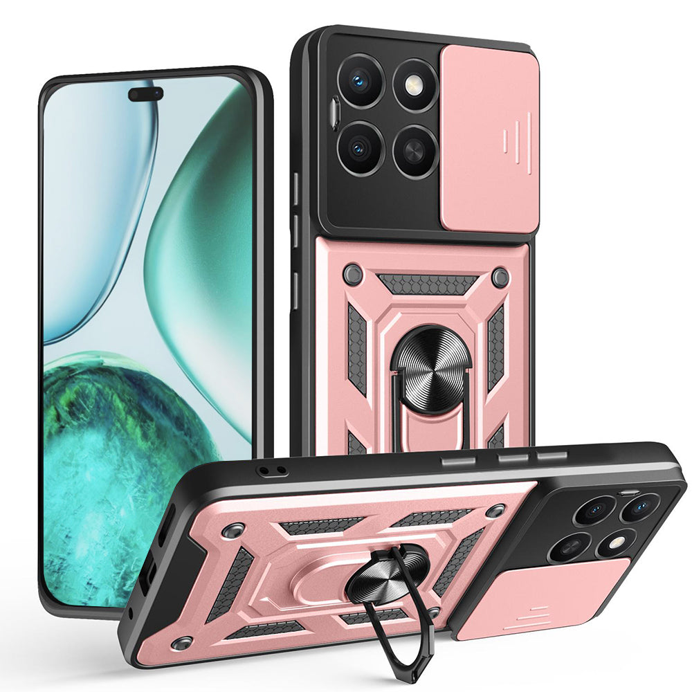 Techsuit - CamShield Series - Honor X8c - Rose Gold