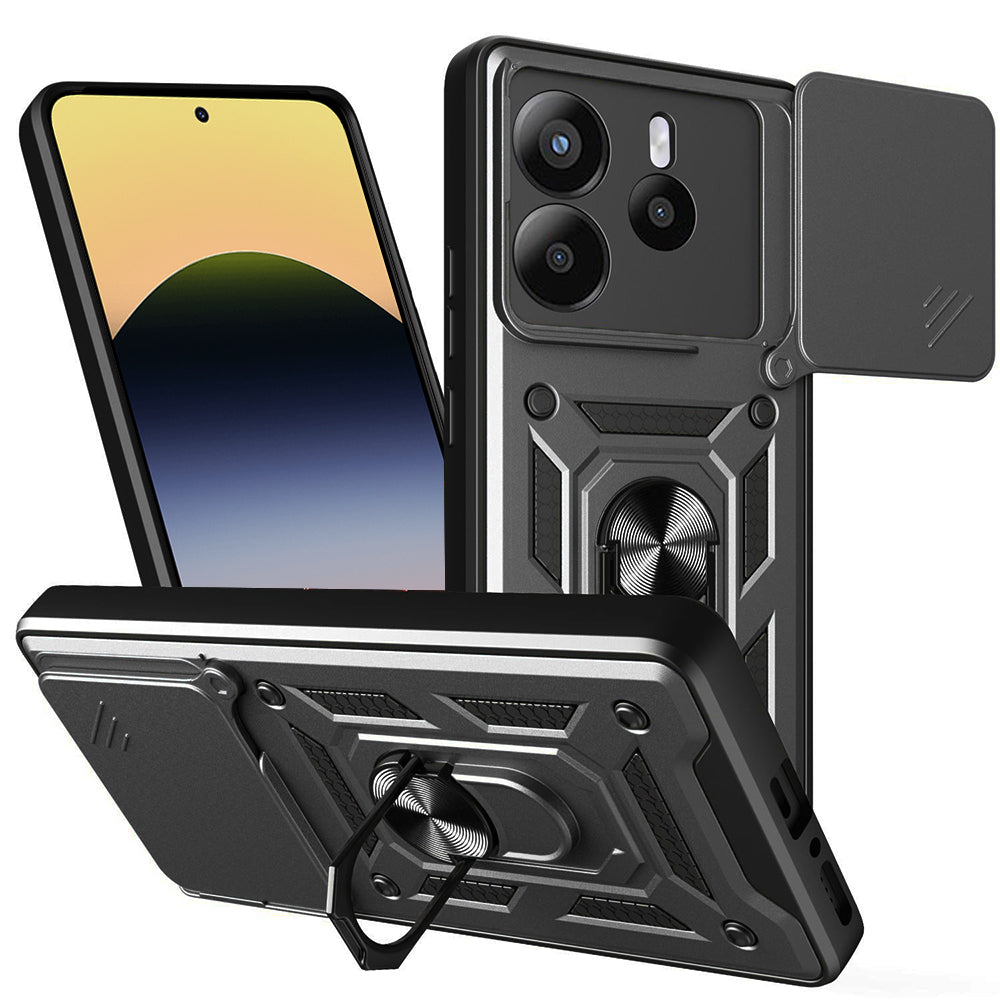 Techsuit - CamShield Series - Xiaomi Redmi Note 14 5G - Black