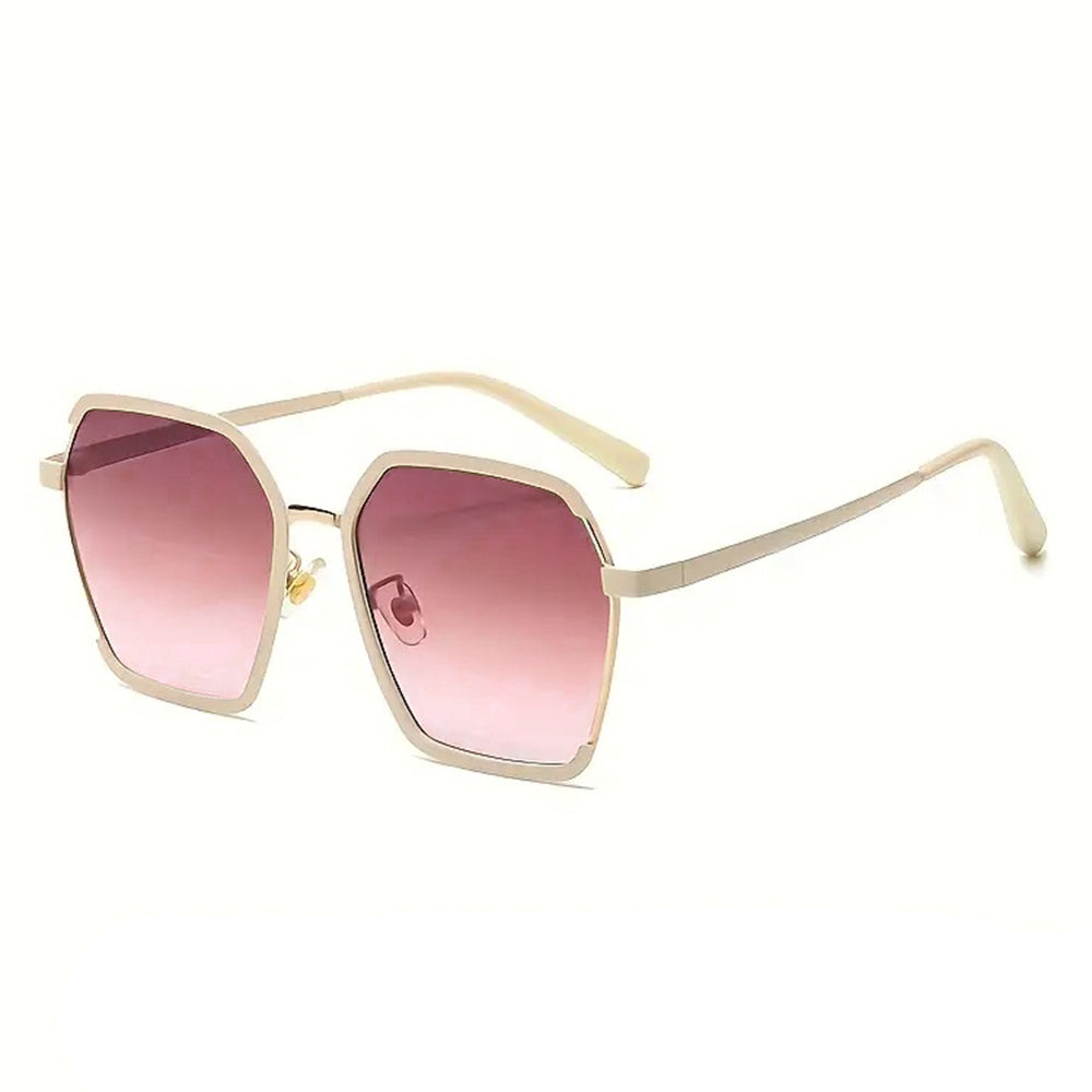 Techsuit - Μόδα > Αξεσουάρ > Γυαλιά Ηλίου Polarised PC (191) - UV Protection - Cream / Pink
