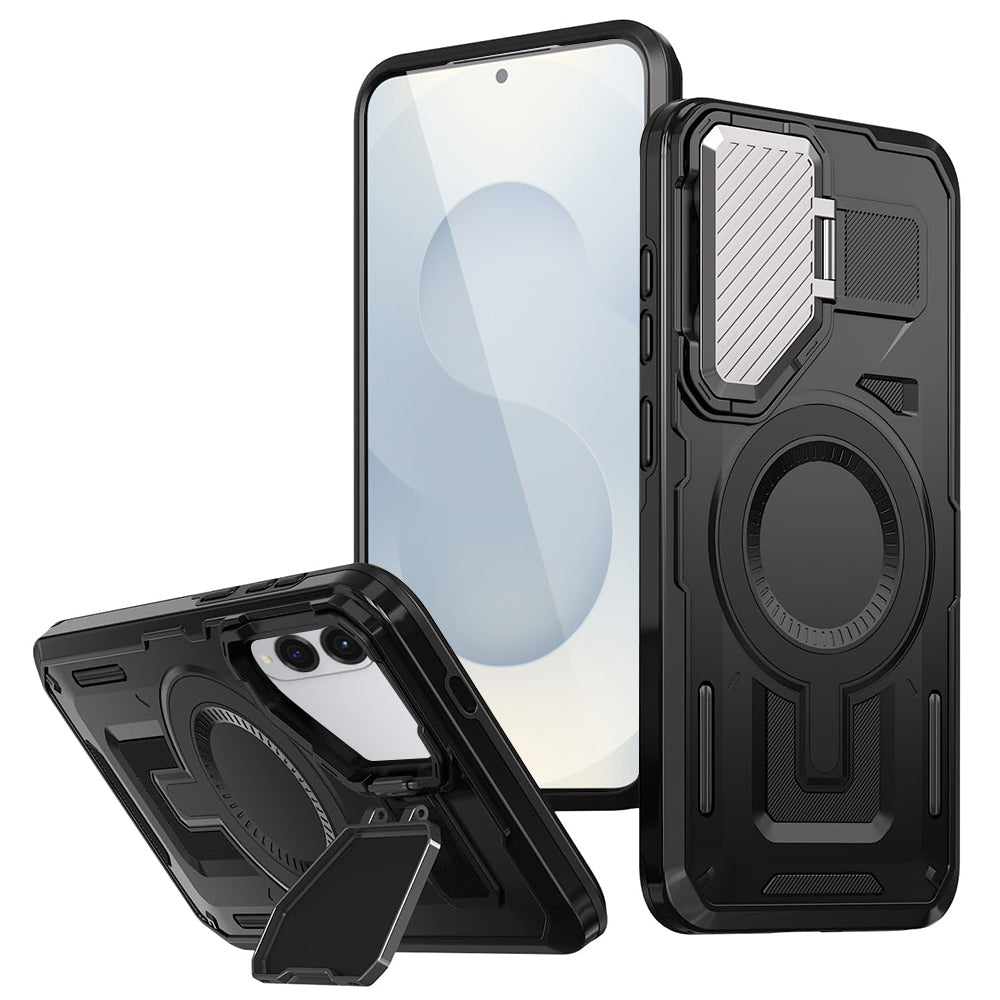 Techsuit - CamVault MagSafe - Samsung Galaxy S25 Edge - Black