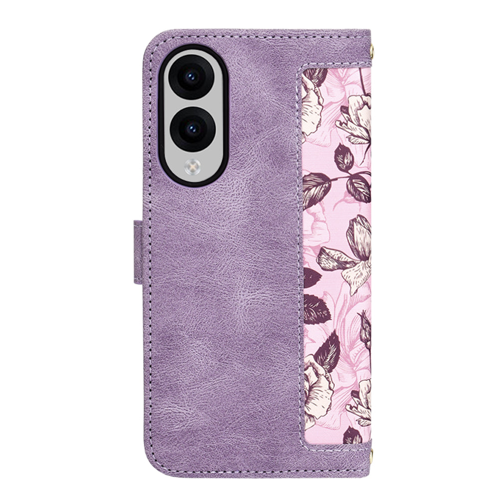 Techsuit - FlipCraft - Galaxy S25 Edge - Mysterious Purple