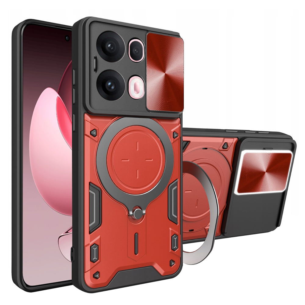 Techsuit - CamGuard Pro - Oppo Reno13 Pro - Red