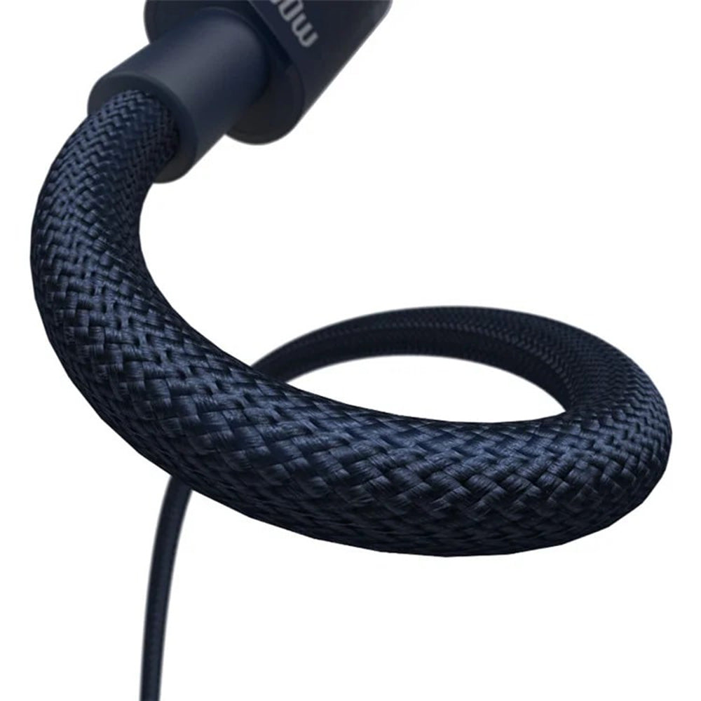 Baseus - Data Cable Explorer (P10319704321-00) - Type-C, Fast Charge, 100W, with Auto Shutdown, Naylon, 1m - Deepsea Blue