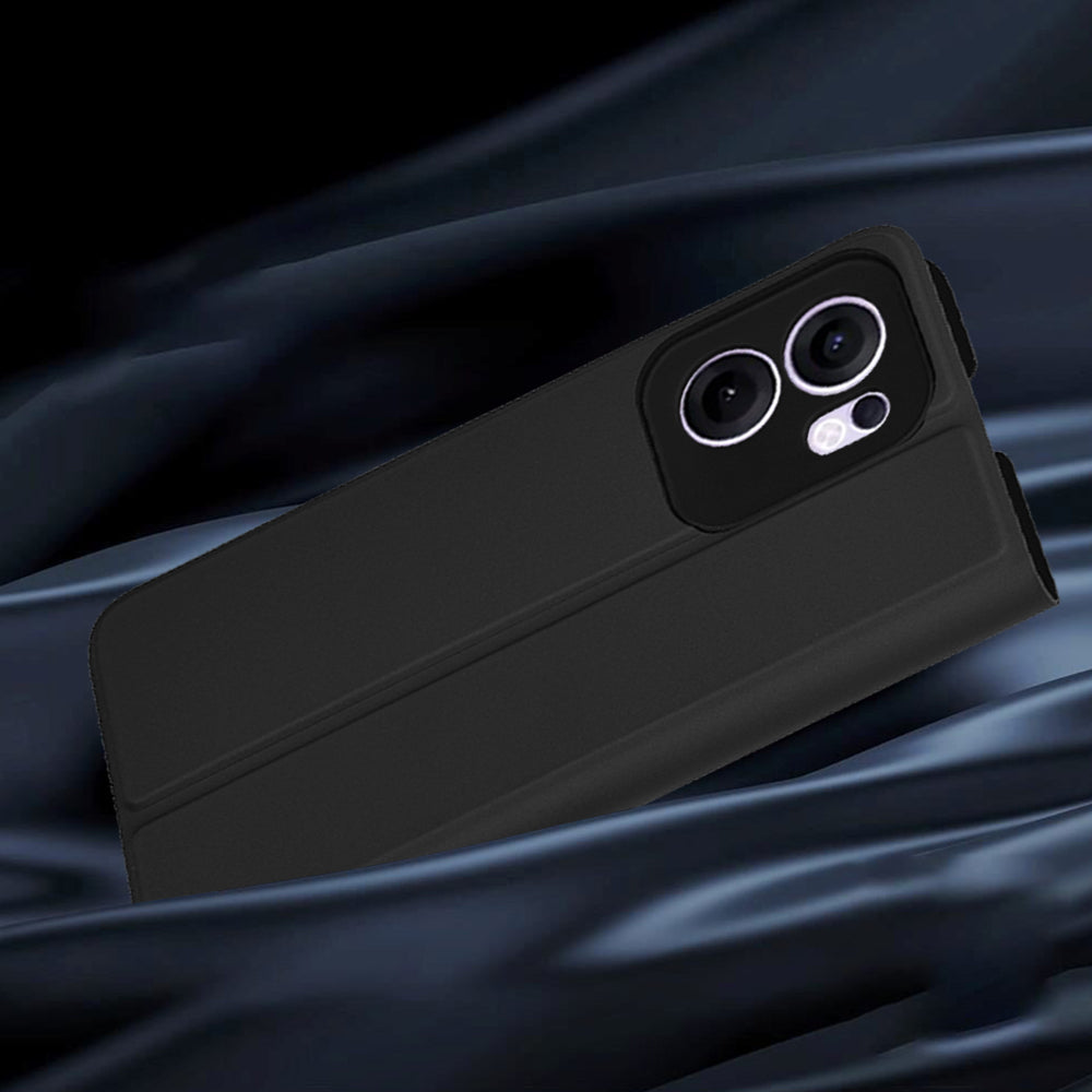 Techsuit - Magskin Book - Oppo Reno13 F 4G / Reno13 F 5G / Reno13 FS 5G - Black