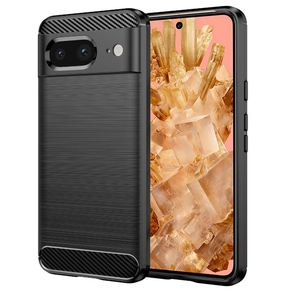 Techsuit - Carbon Silicone - Google Pixel 8 - Black