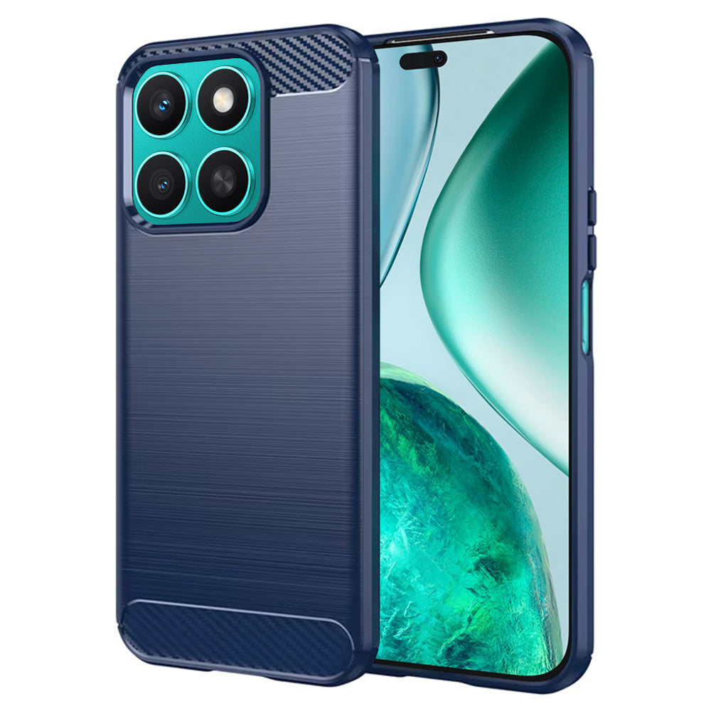 Techsuit - Carbon Silicone - Honor X8c - Blue