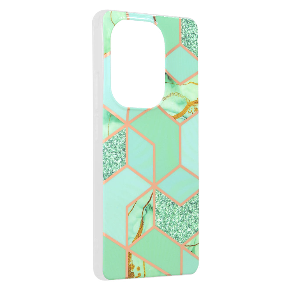 Techsuit - Marble Series - Xiaomi Redmi Note 13 Pro 4G / Poco M6 Pro 4G - Green Hex
