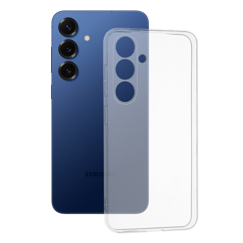 Techsuit - Clear Silicone - Samsung Galaxy S25 - Transparent