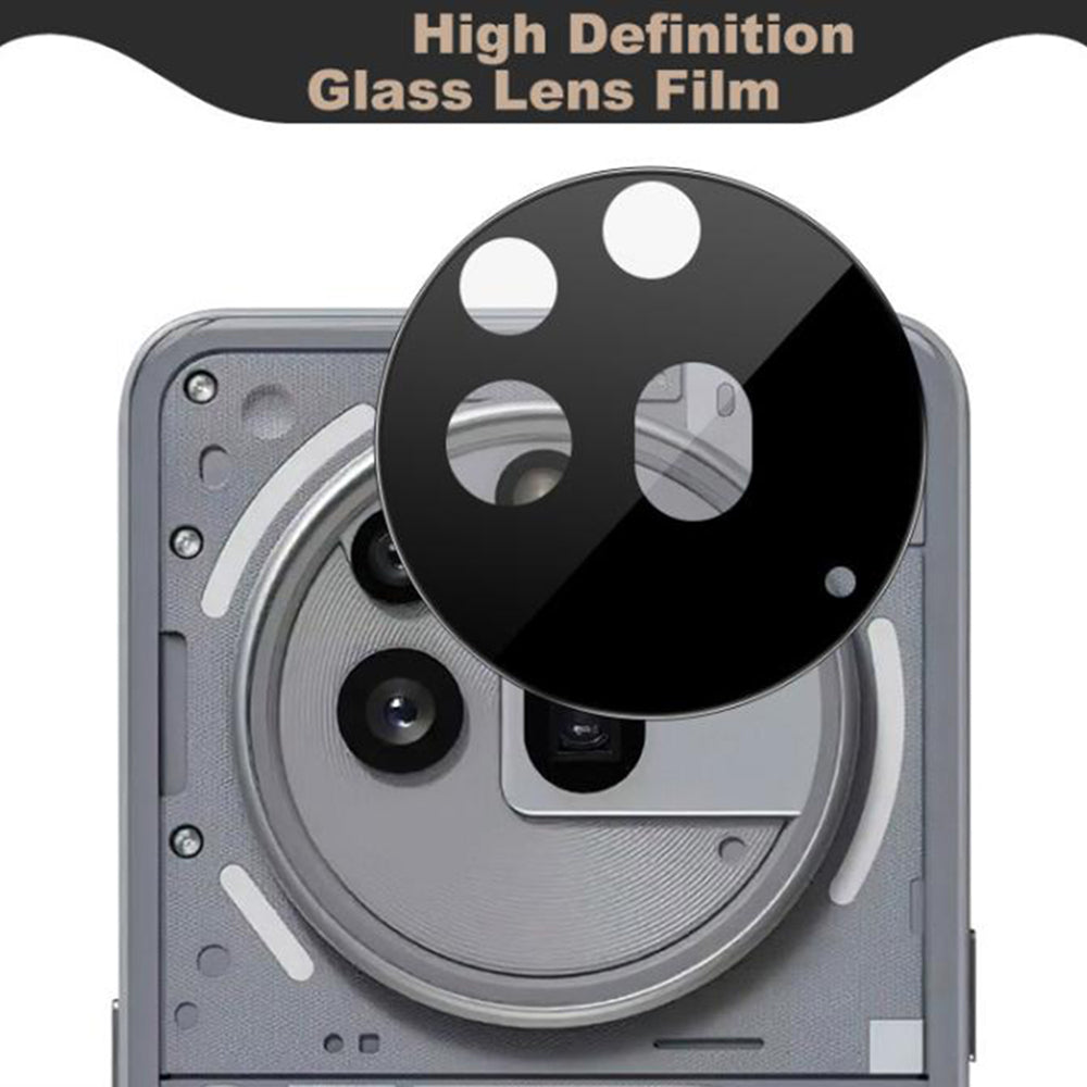 Techsuit - Full Camera Glass - Nothing Phone (3a) Pro - Black