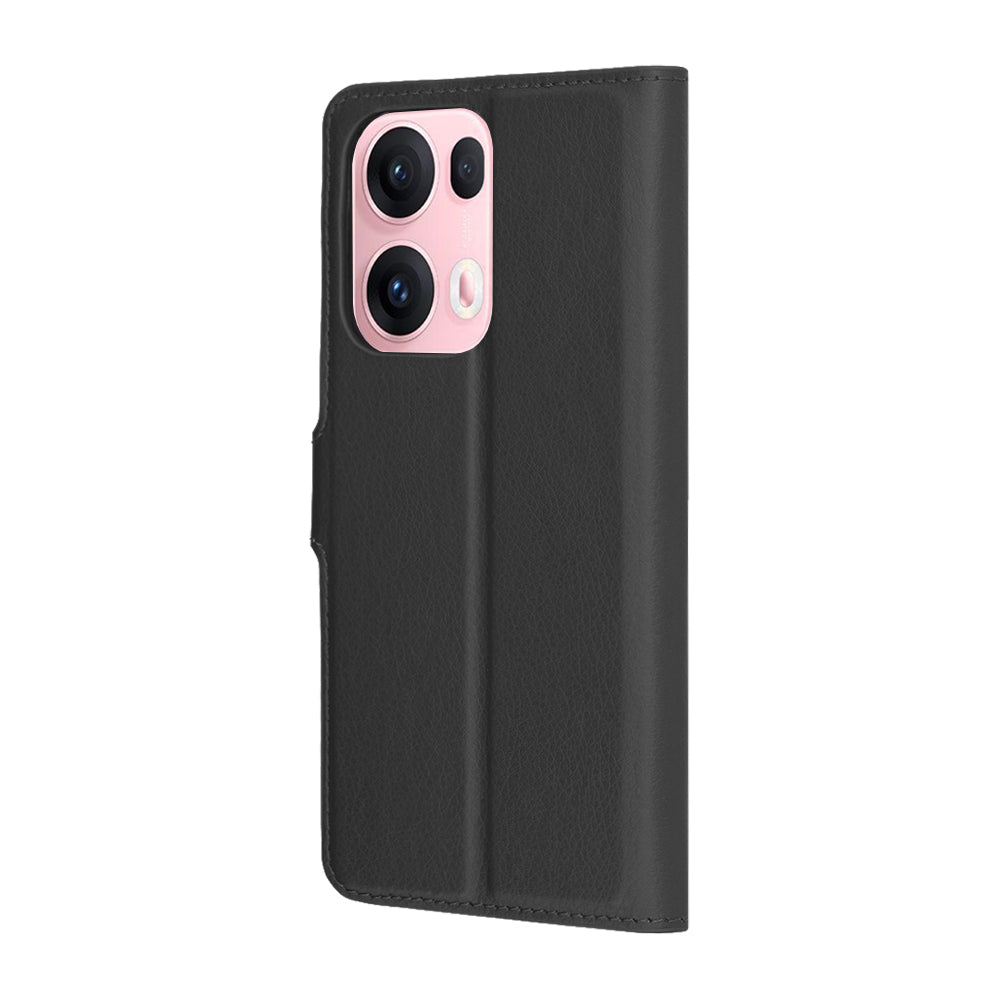 Techsuit - Leather Folio - Oppo Reno13 Pro - Black