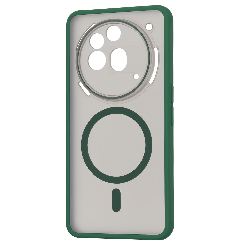 Techsuit - HaloFrost MagSafe Series - Nothing Phone (3a) Pro - Midnight Green