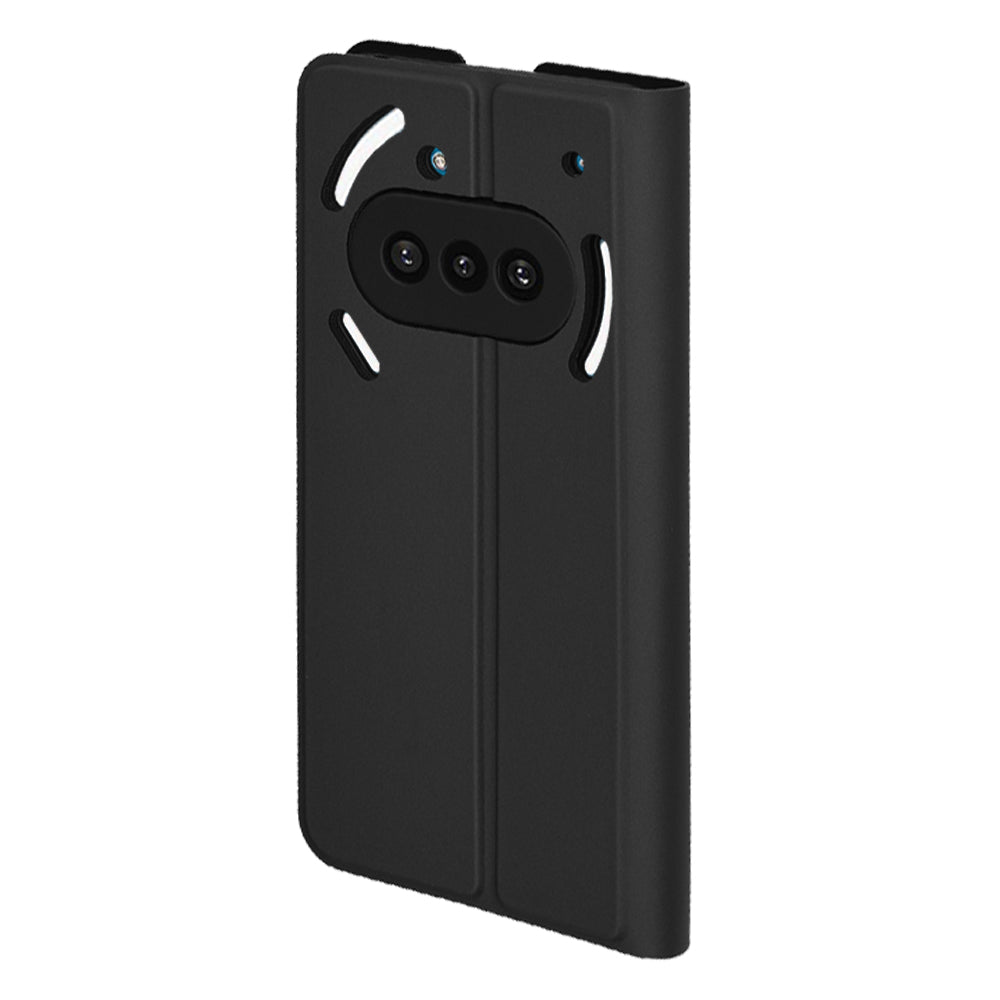 Techsuit - Magskin Book - Nothing Phone (3a) - Black