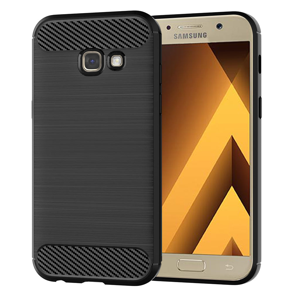 Techsuit - Carbon Silicone - Samsung Galaxy A5 2017 A520 - Black