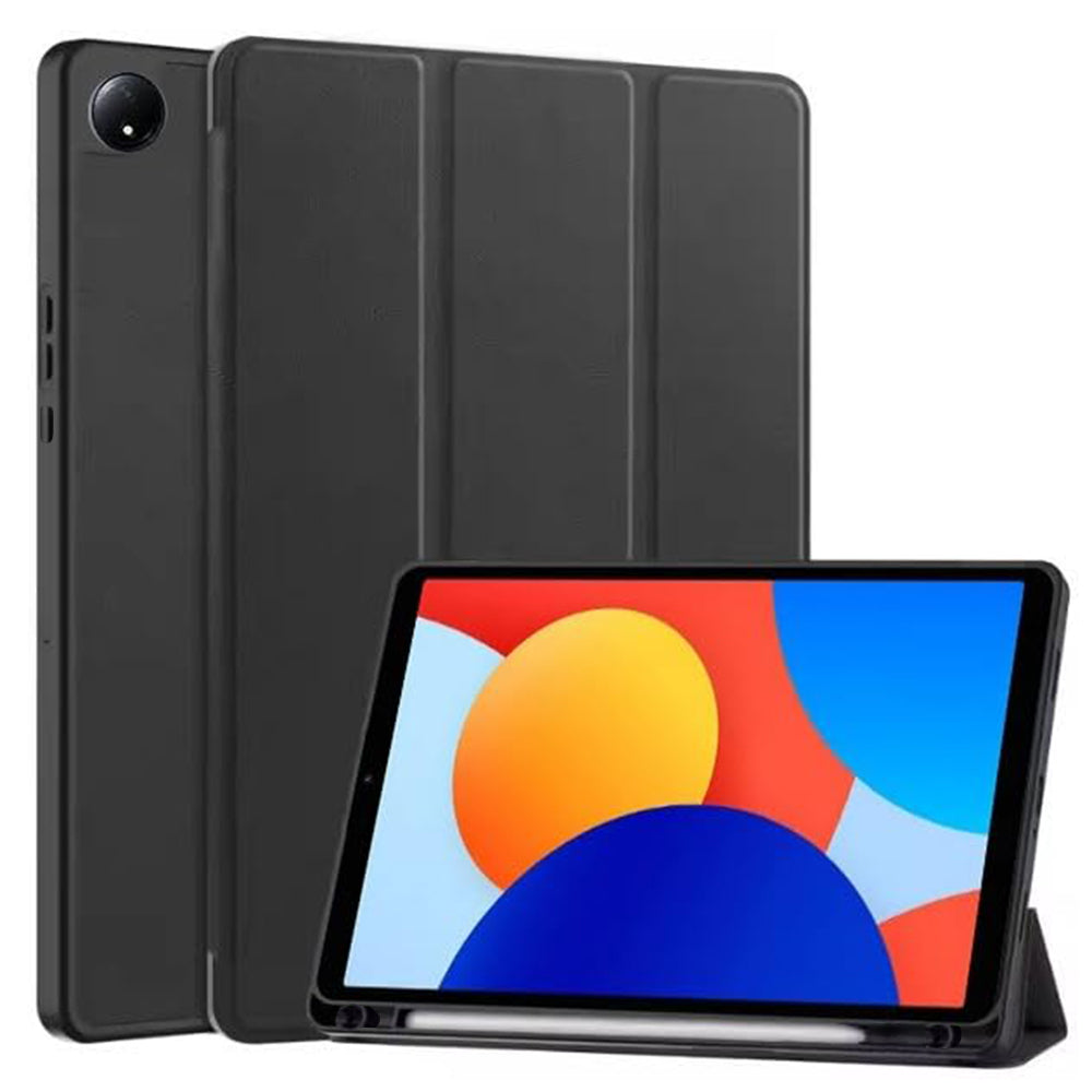 Techsuit - Flex Trifold (with Pencil Holder) - Xiaomi Redmi Pad SE 4G 8.7" - Black