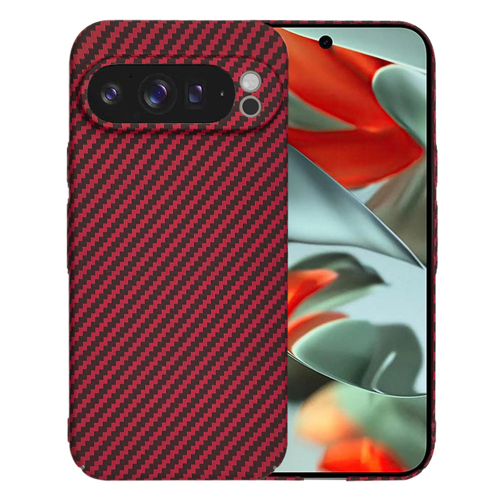 Techsuit - Carbonite FiberShell - Google Pixel 9 Pro XL - Red