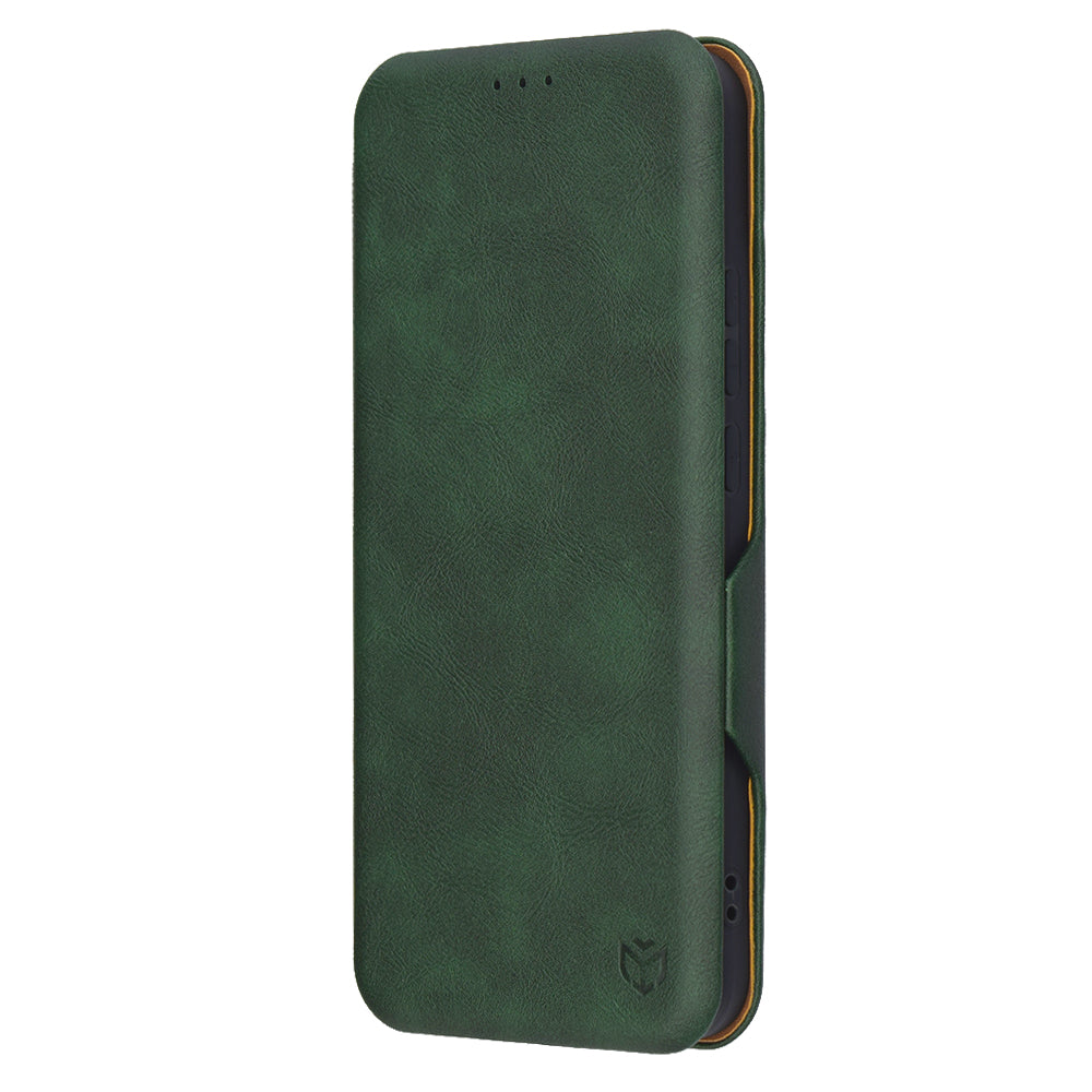 Techsuit - Safe Wallet Plus - Oppo Reno13 F 4G / Reno13 F 5G / Reno13 FS 5G - Green