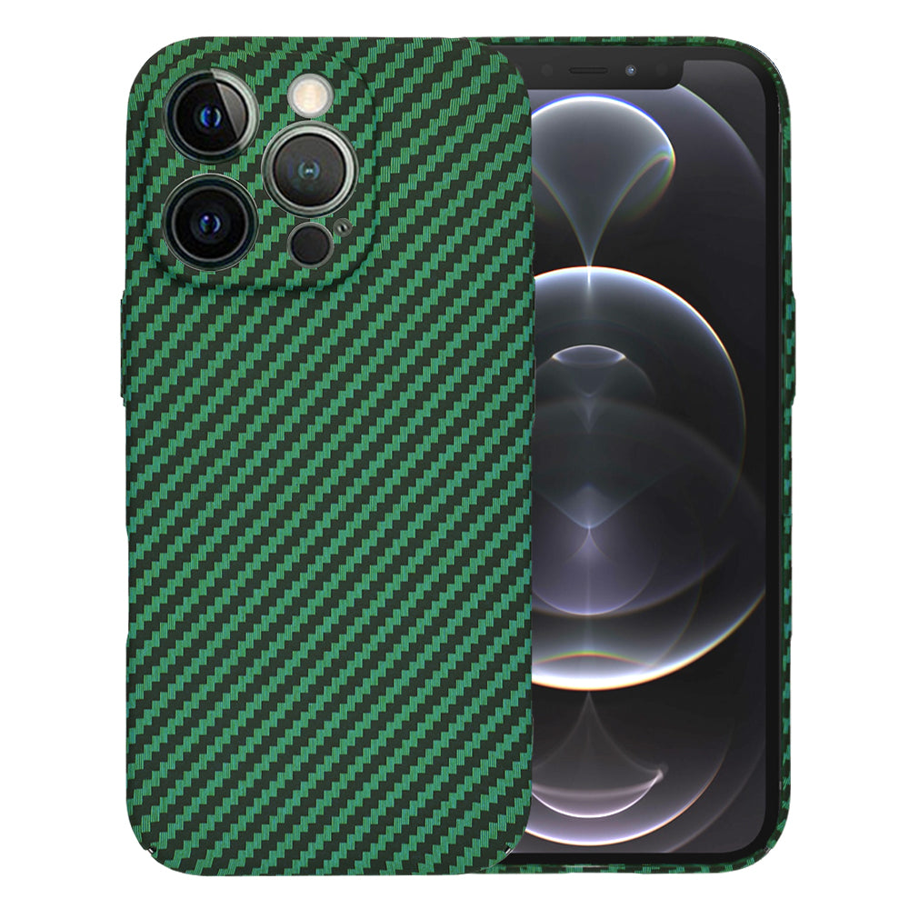 Techsuit - Carbonite FiberShell - iPhone 12 Pro - Green