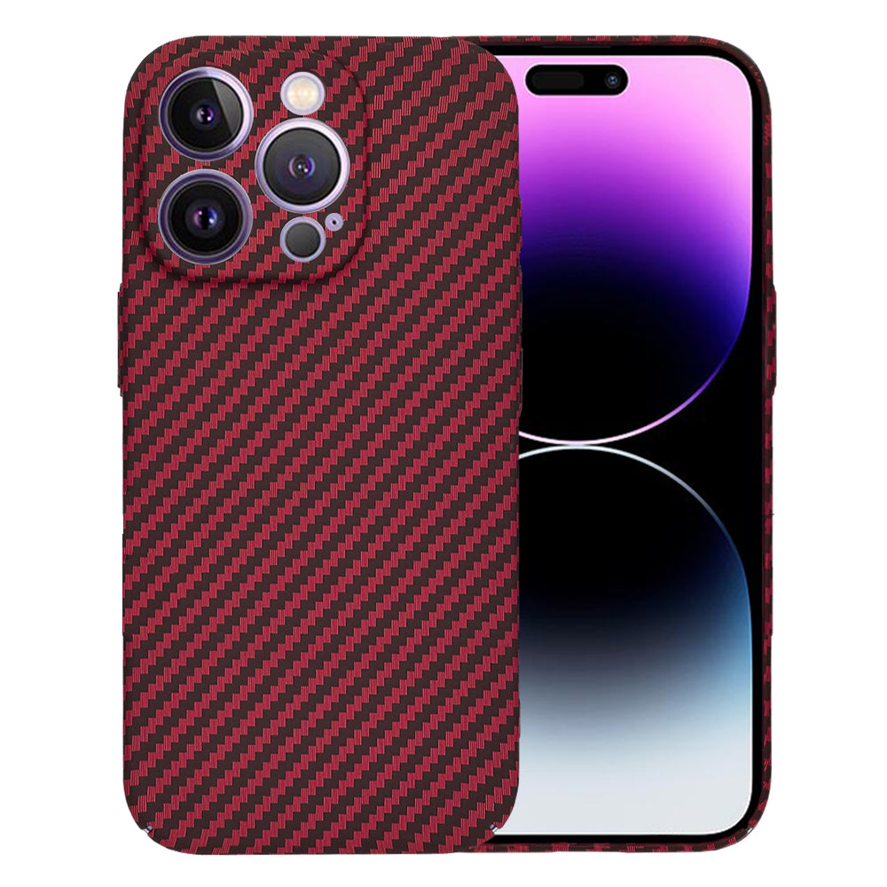 Techsuit - Carbonite FiberShell - iPhone 14 Pro Max - Red