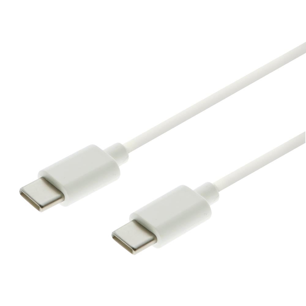 Καλώδιο φόρτισης και δεδομένων GreenMouse – USB-C σε USB-C 1,0 m σε λευκό χρώμα με συσκευασία blister - 66956596
