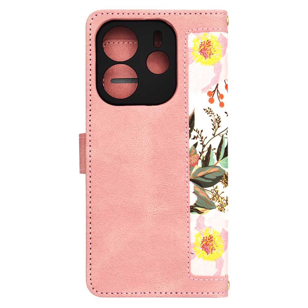 Techsuit - FlipCraft - Xiaomi Redmi Note 14 4G (Regional) - Sweetheart Pink