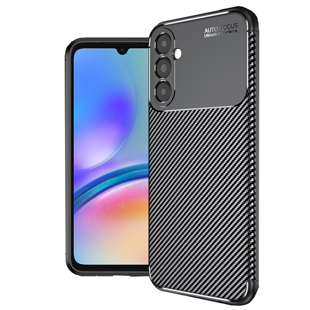 Techsuit - CarbonFiber - Samsung Galaxy A05s - Black