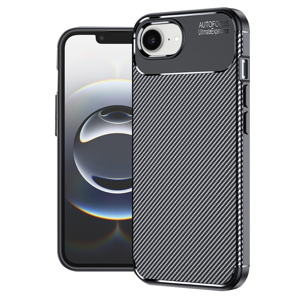 Techsuit - CarbonFiber - iPhone 16e - Black