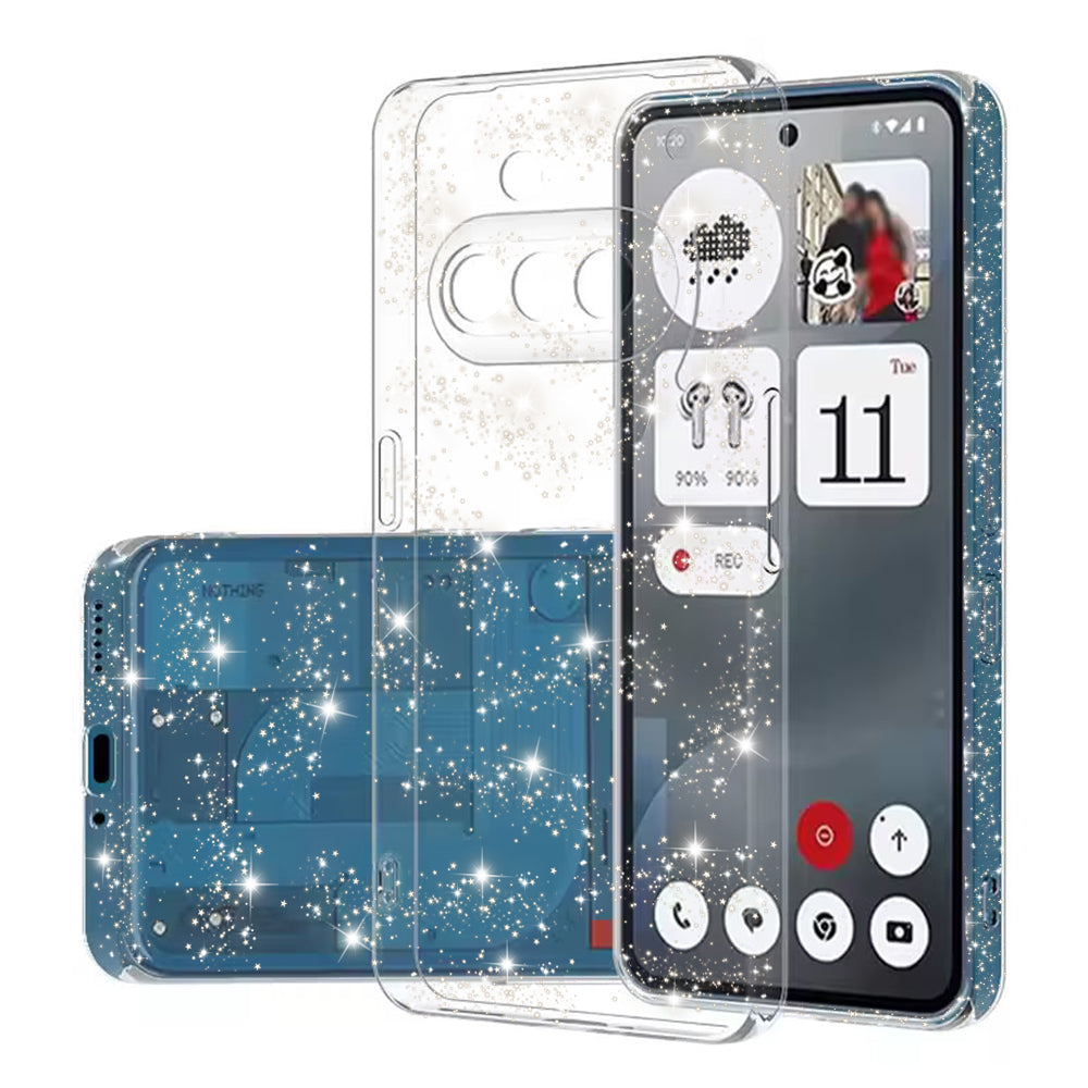 Techsuit - SparkleSkin Series - Nothing Phone (3a) - Clear