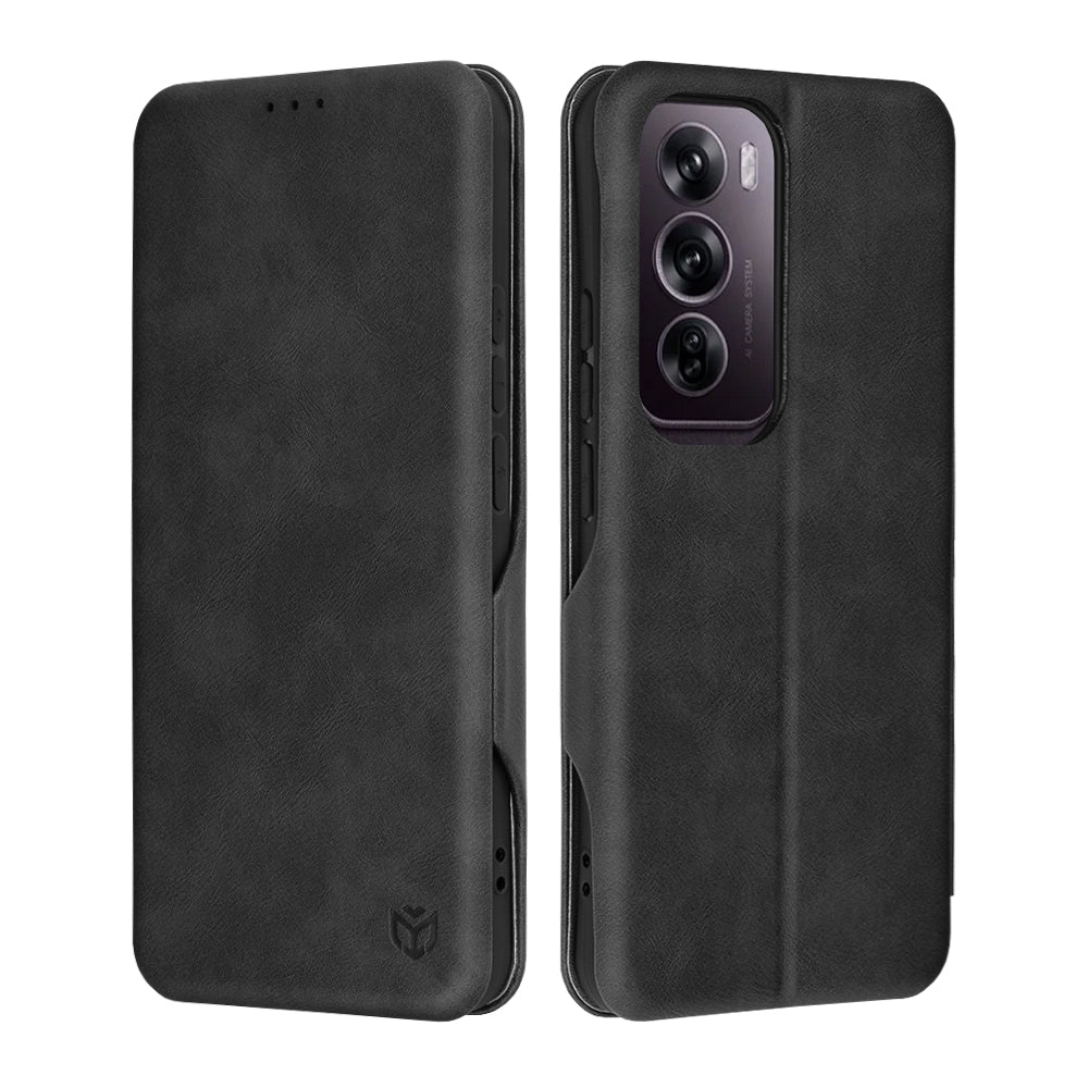 Techsuit - Safe Wallet Plus - Oppo Reno12 Pro - Black