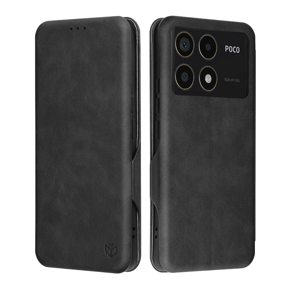 Techsuit - Safe Wallet Plus - Xiaomi Poco F6 Pro - Black