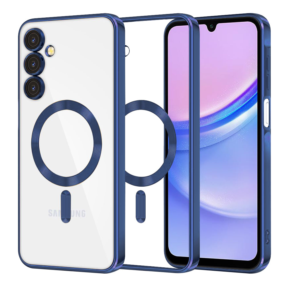 Techsuit - Luxury Crystal MagSafe - Samsung Galaxy A15 4G / A15 5G - Deep Blue