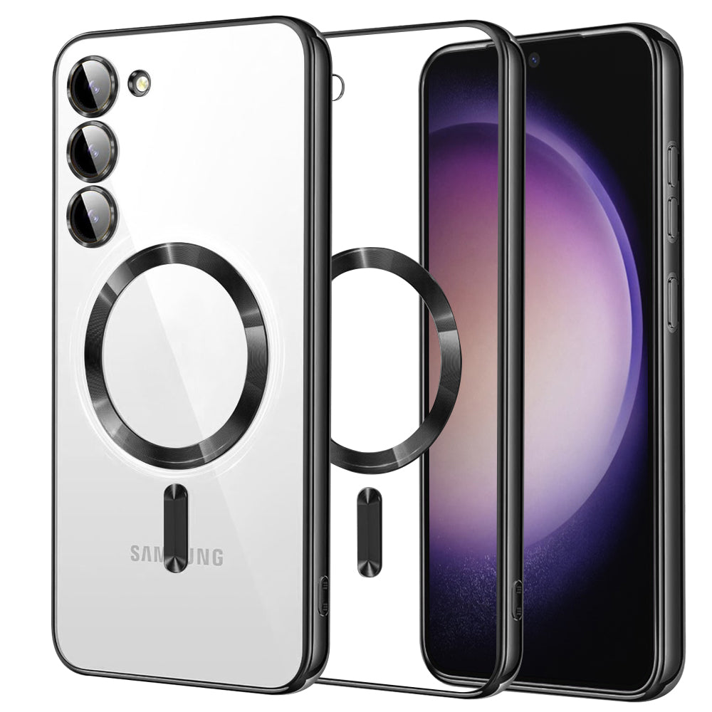 Techsuit - Luxury Crystal MagSafe - Samsung Galaxy S23 - Black