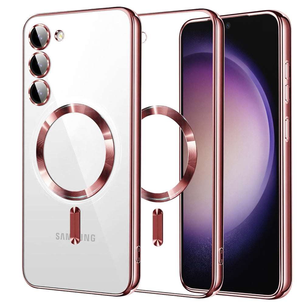 Techsuit - Luxury Crystal MagSafe - Samsung Galaxy S23 - Pink