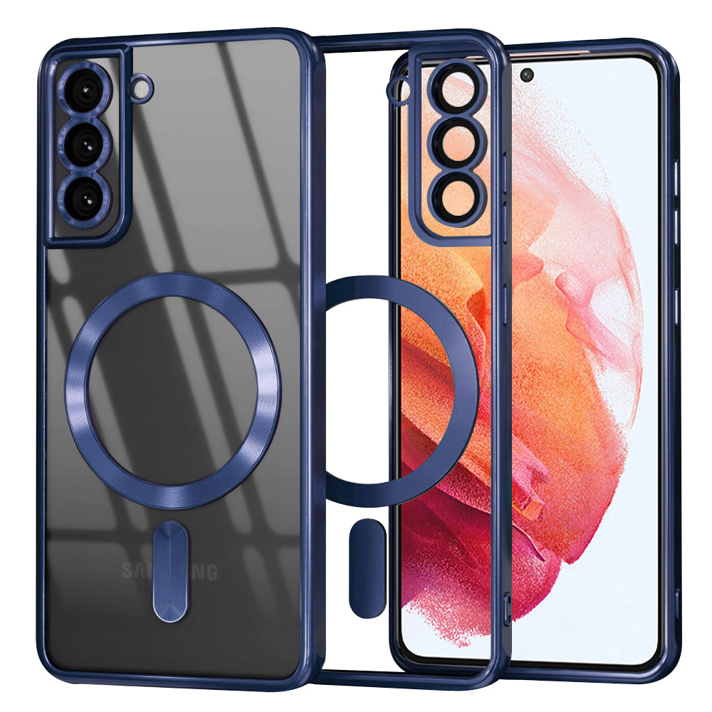 Techsuit - Luxury Crystal MagSafe - Samsung Galaxy S21 5G - Deep Blue