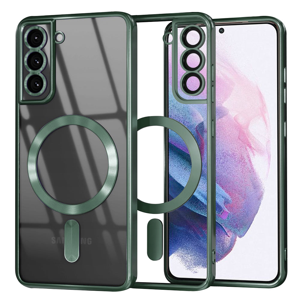 Techsuit - Luxury Crystal MagSafe - Samsung Galaxy S21 Plus 5G - Deep Green