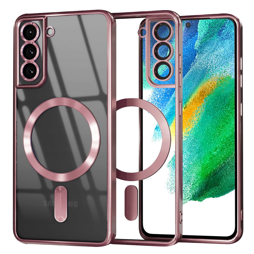 Techsuit - Luxury Crystal MagSafe - Samsung Galaxy S21 FE 5G - Pink